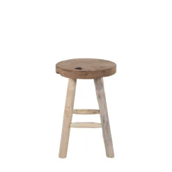 House Nordic BADIA Tabouret en teck H45cm