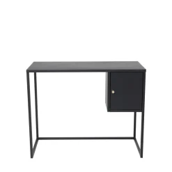Venture Home BAKAL Bureau 1 porte en métal L95cm