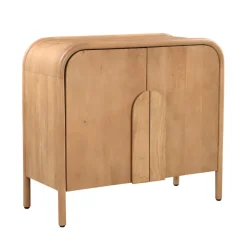 Drawer BALI Buffet 2 portes en bois massif L90cm