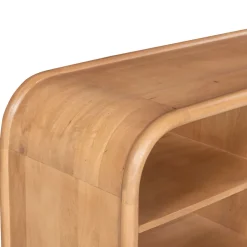 Drawer BALI Meuble TV 2 portes en bois massif L150cm