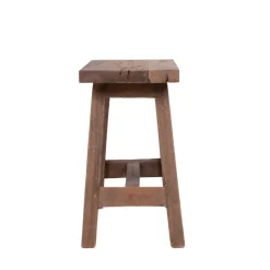 House Nordic BARCELONA Tabouret en teck H45cm