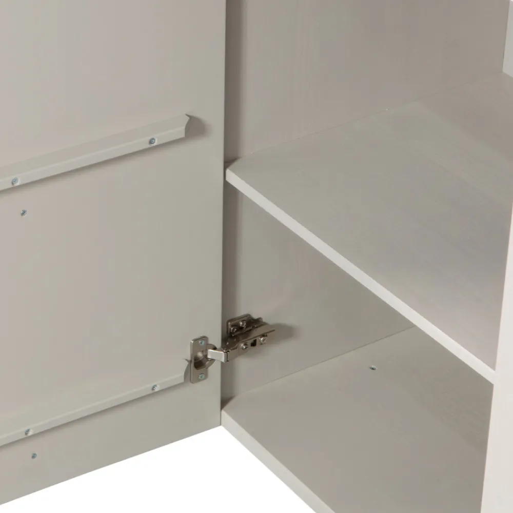 Woood BASU Buffet 4 portes en bois L200cm