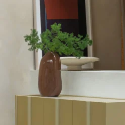 Woood BASU Meuble TV 3 portes en bois L152cm