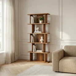 Drawer BATAM Étagère en bois massif H180cm