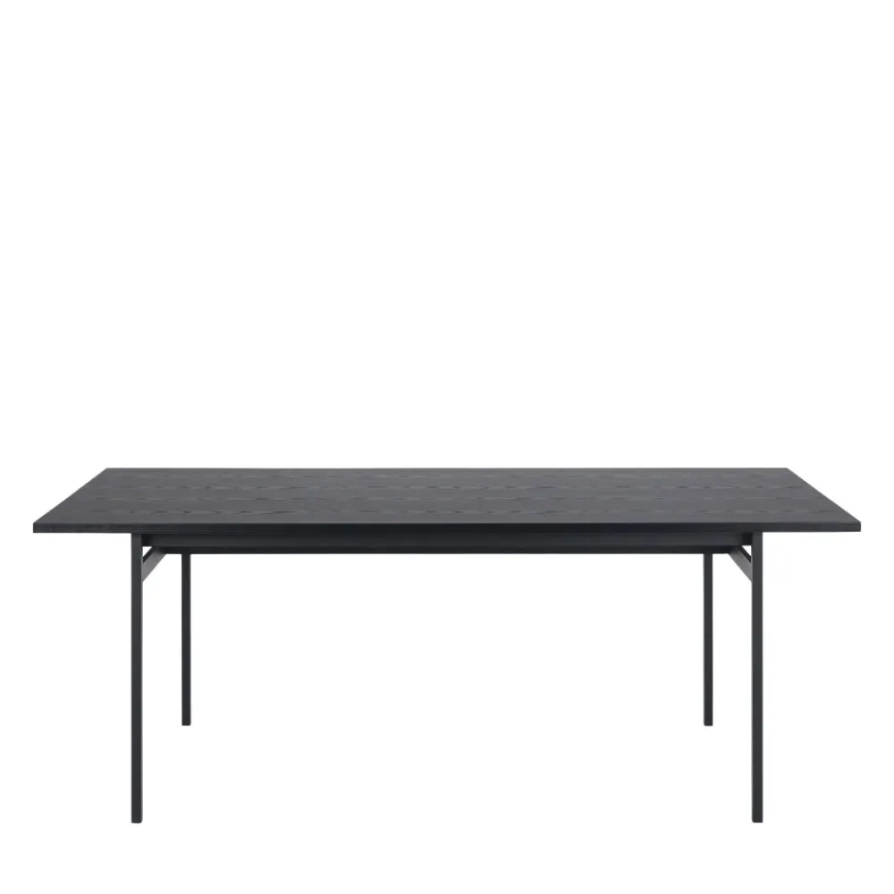 Drawer BATARA Table à manger 8 personnes en bois et métal