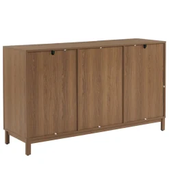 No name BELLY Buffet 3 portes en bois L140cm