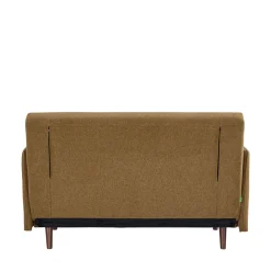 Drawer BELUSHI Canapé convertible 2 places en tissu pieds bois foncé
