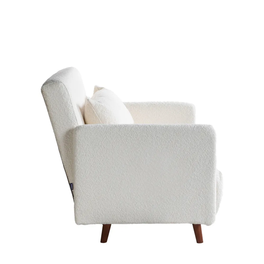 Drawer BELUSHI Fauteuil convertible en tissu bouclette