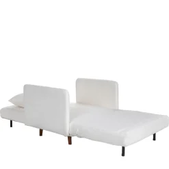 Drawer BELUSHI Fauteuil convertible en tissu bouclette