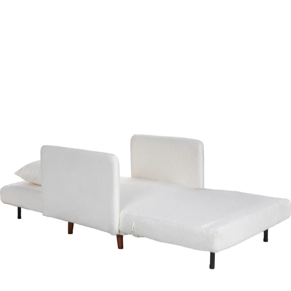 Drawer BELUSHI Fauteuil convertible en tissu bouclette
