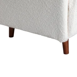 Drawer BELUSHI Fauteuil convertible en tissu bouclette