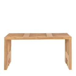 House Nordic BENIDORM Banc en teck L90cm