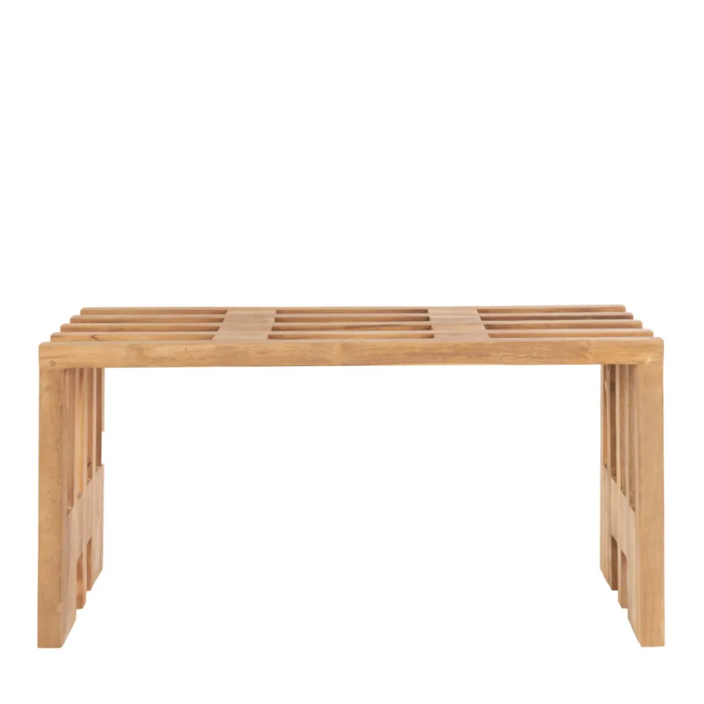 House Nordic BENIDORM Banc en teck L90cm