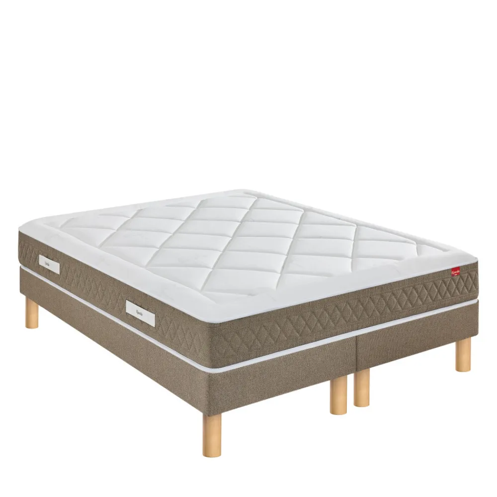 Ep\u00e9da BIEN-ÊTRE 2 Sommier tapissier 2x90x200cm