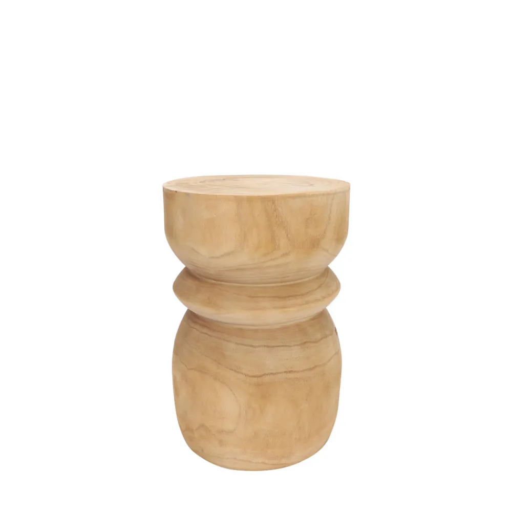 Woood BIKKEL Tabouret en bois ø28cm