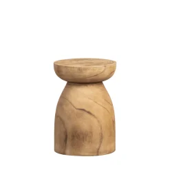 Woood BINK Table d'appoint en bois ø28cm