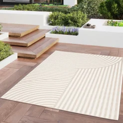 Drawer BIZANA Tapis d’extérieur à motif géométrique