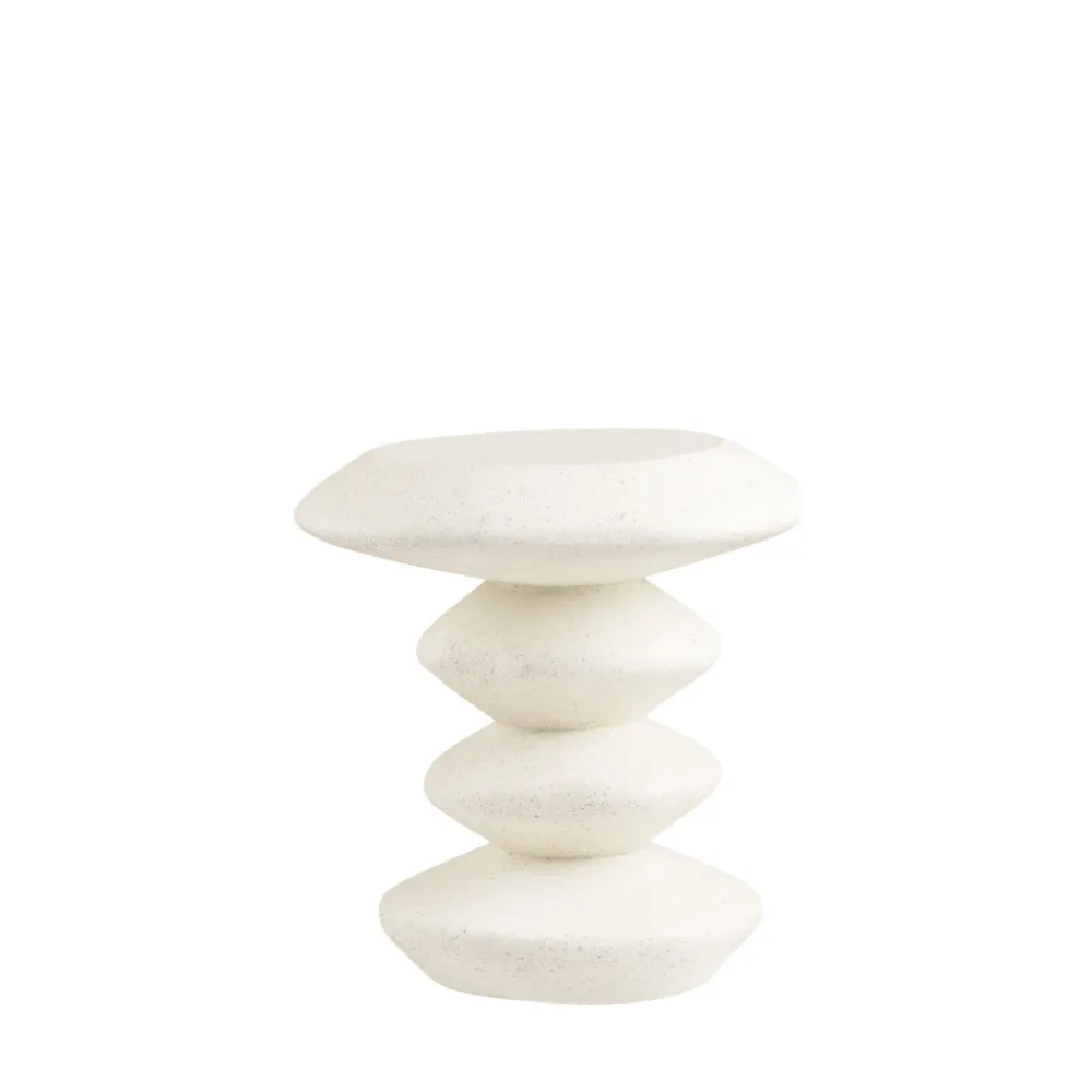 House Nordic BLACKBURN Table d'appoint ronde en fibre d'argile ø36cm