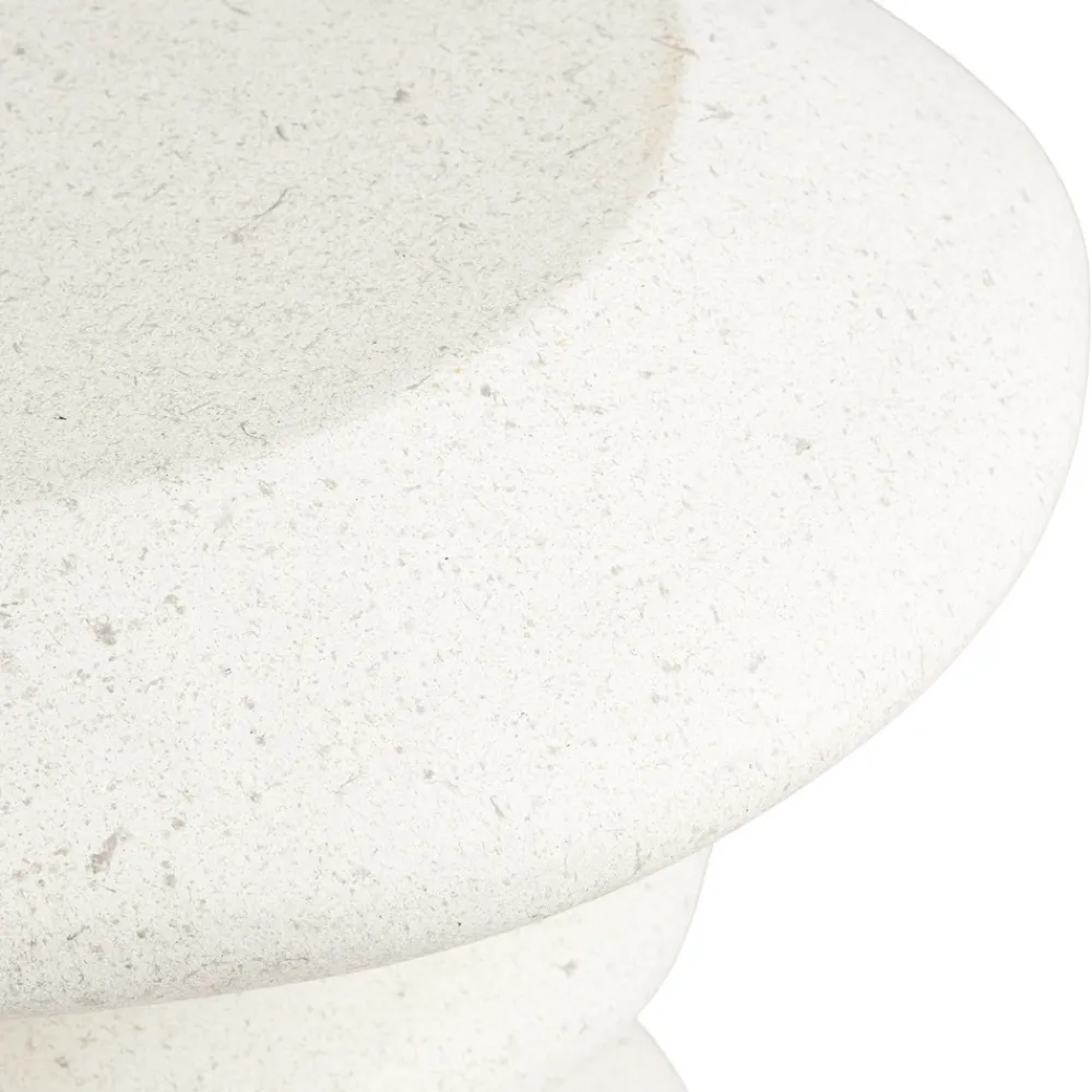 House Nordic BLACKBURN Table d'appoint ronde en fibre d'argile ø36cm