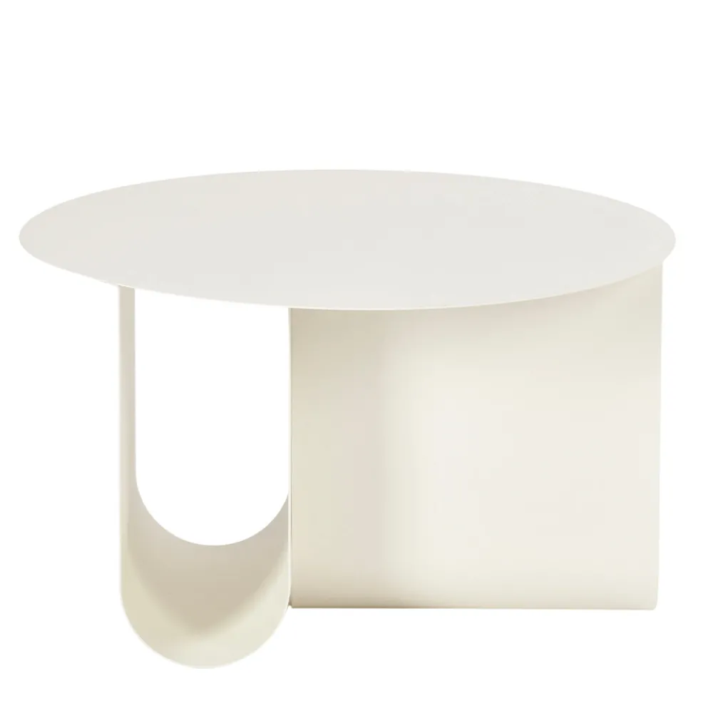 Drawer BLUM Table basse ronde en métal ø60cm
