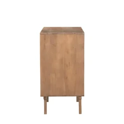 Drawer BOGOR Commode 3 tiroirs en bois massif L80cm