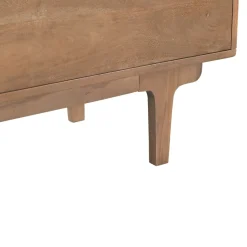 Drawer BOGOR Commode 3 tiroirs en bois massif L80cm