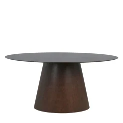 House Nordic BOLTON Table à manger ovale en bois 160x90cm