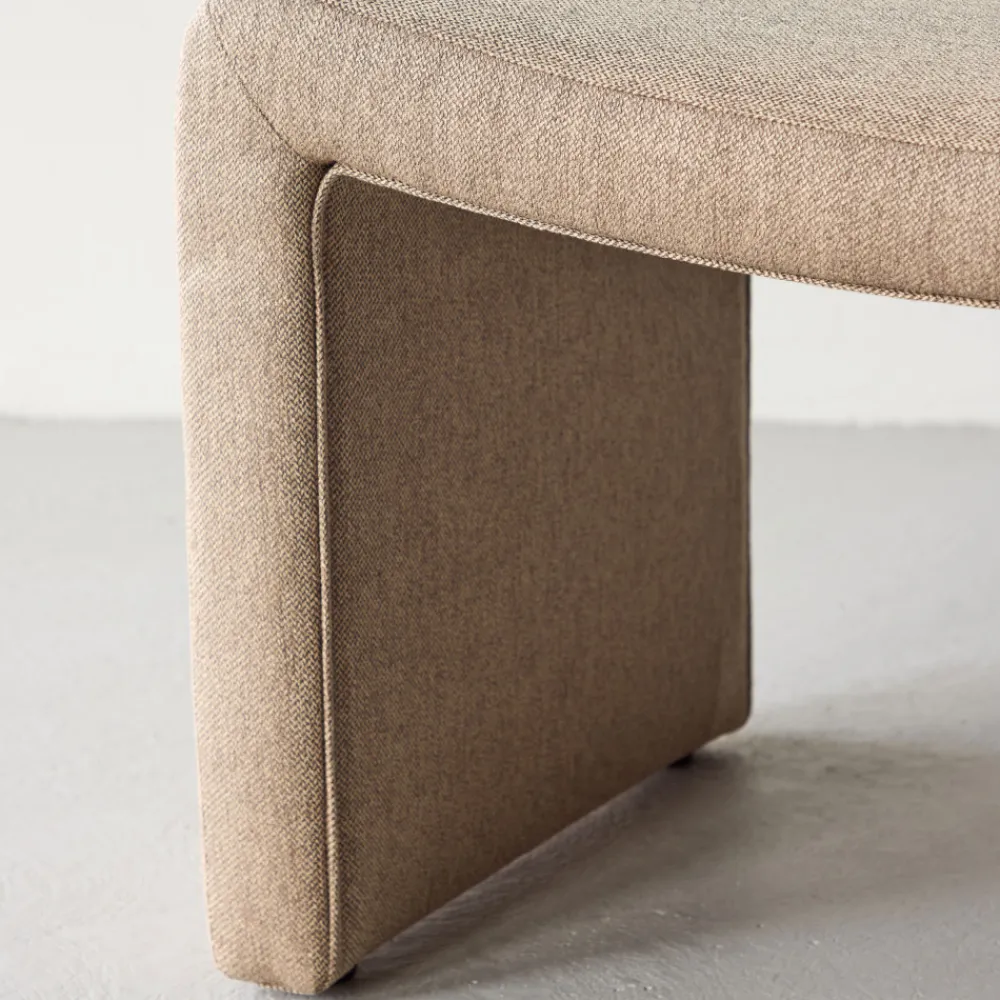 Venture Home BONN Repose-pieds en tissu