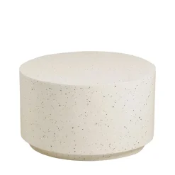 House Nordic BONNIE Table basse ronde en effet terrazzo ø70cm