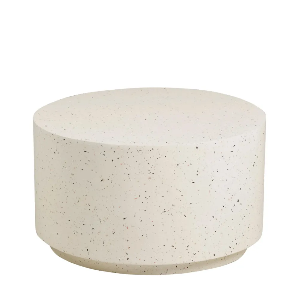 House Nordic BONNIE Table basse ronde en effet terrazzo ø70cm