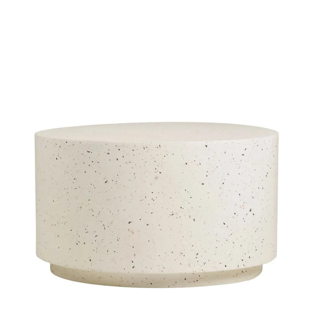 House Nordic BONNIE Table basse ronde en effet terrazzo ø70cm