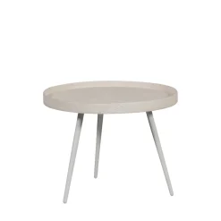Woood BOUNDS Table basse ronde en métal ø58cm