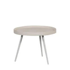 Woood BOUNDS Table basse ronde en métal ø58cm