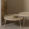 Woood BOUNDS Table basse ronde en métal ø76cm