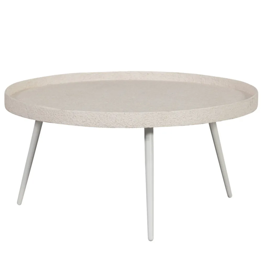 Woood BOUNDS Table basse ronde en métal ø76cm
