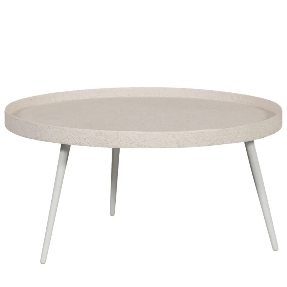 Woood BOUNDS Table basse ronde en métal ø76cm