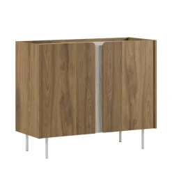 Drawer BOXY Buffet 2 portes en bois et métal L100cm