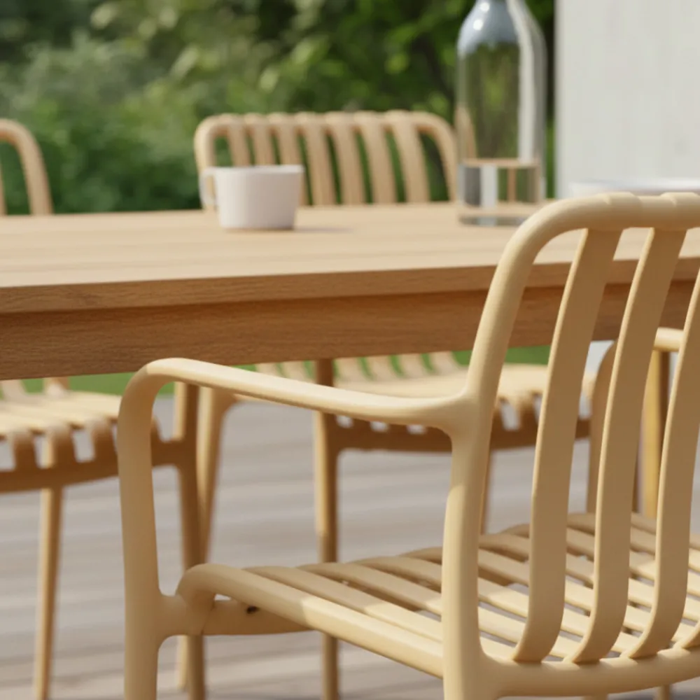 Drawer BRANO Lot de 2 fauteuils de jardin en résine