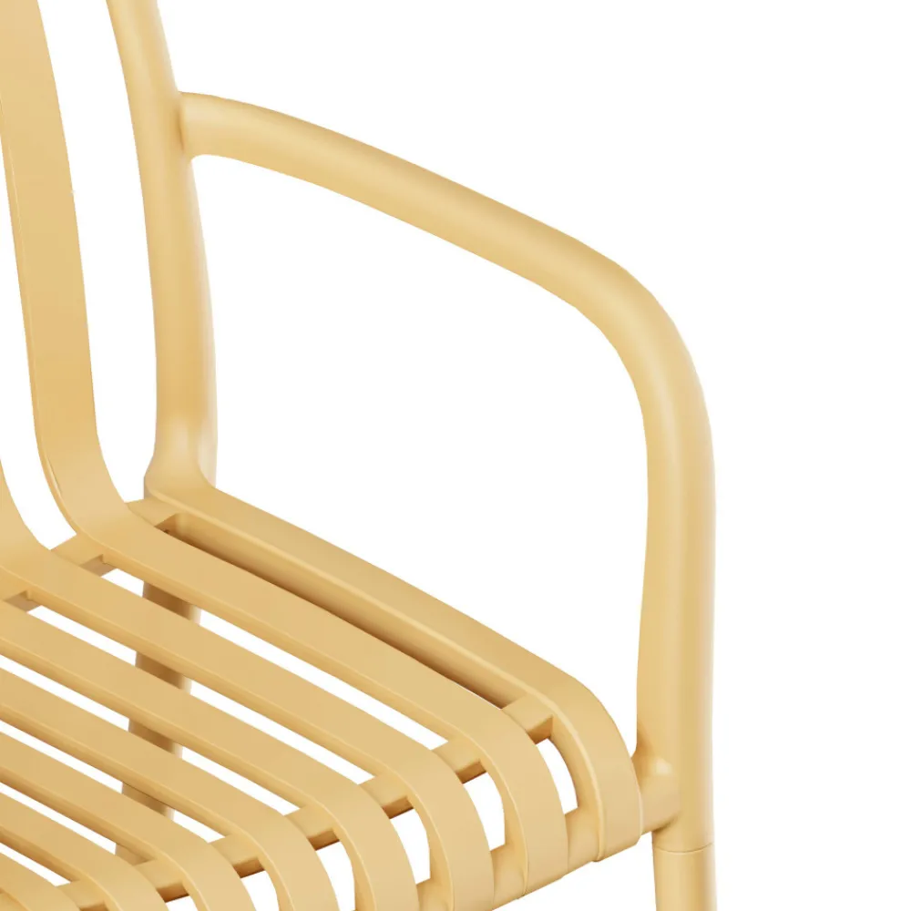 Drawer BRANO Lot de 2 fauteuils de jardin en résine