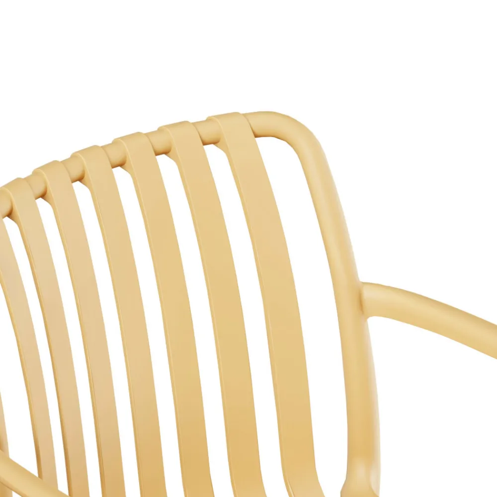 Drawer BRANO Lot de 2 fauteuils de jardin en résine