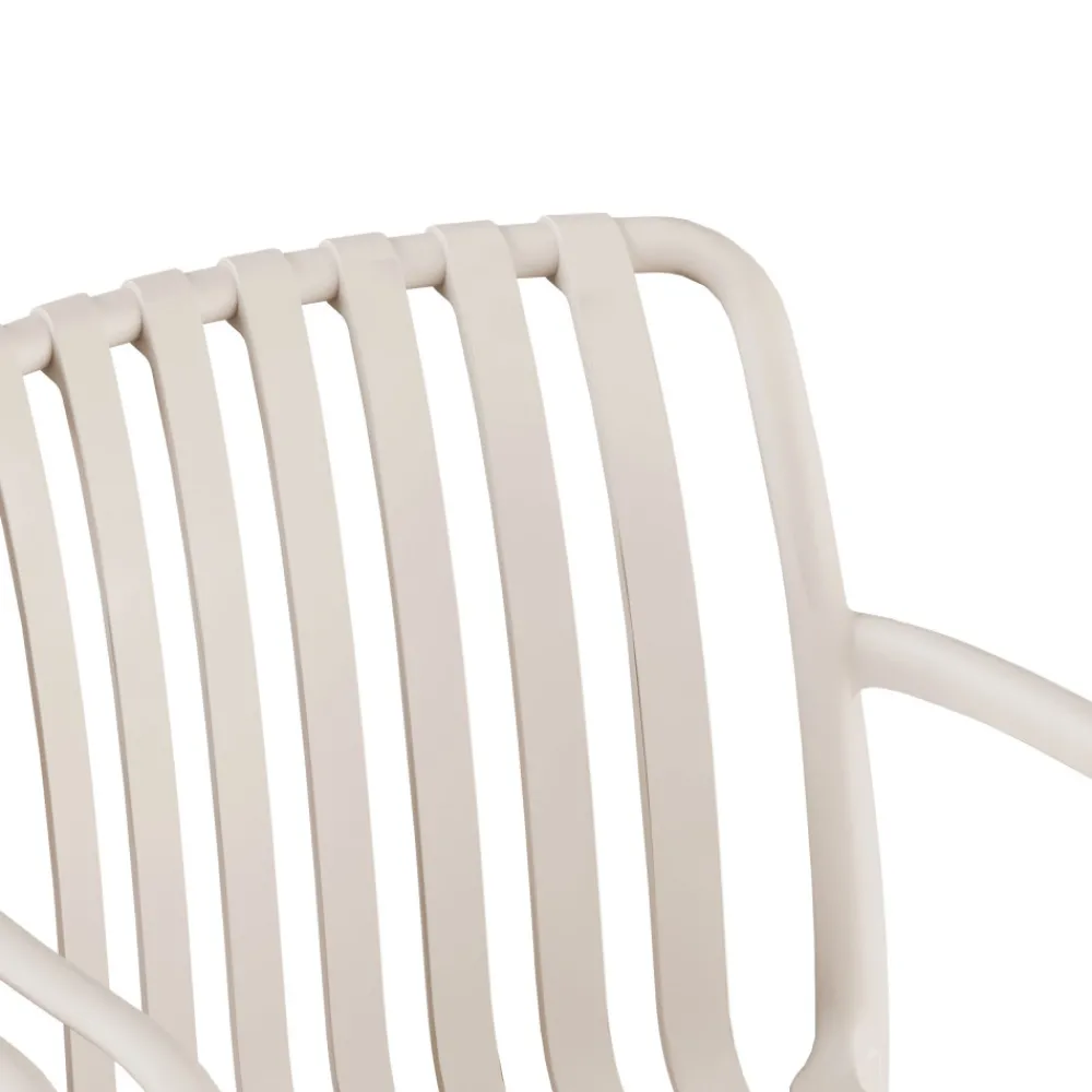 Drawer BRANO Lot de 2 fauteuils de jardin en résine