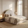 Drawer BRIE Lit coffre en tissu avec rangements intégrés 140x190cm