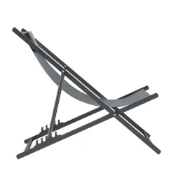 Drawer BRISA Lot de 2 chiliennes en aluminium