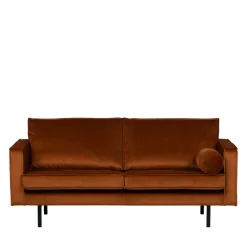 Woood BRONCO Canapé 3 places vintage en velours