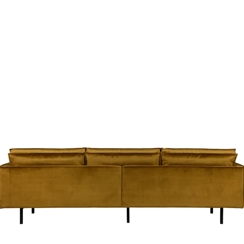 Woood BRONCO Grand canapé 4 places vintage velours