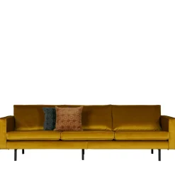 Woood BRONCO Grand canapé 4 places vintage velours