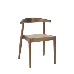 Drawer BUNGA Lot de 2 chaises en teck et cannage
