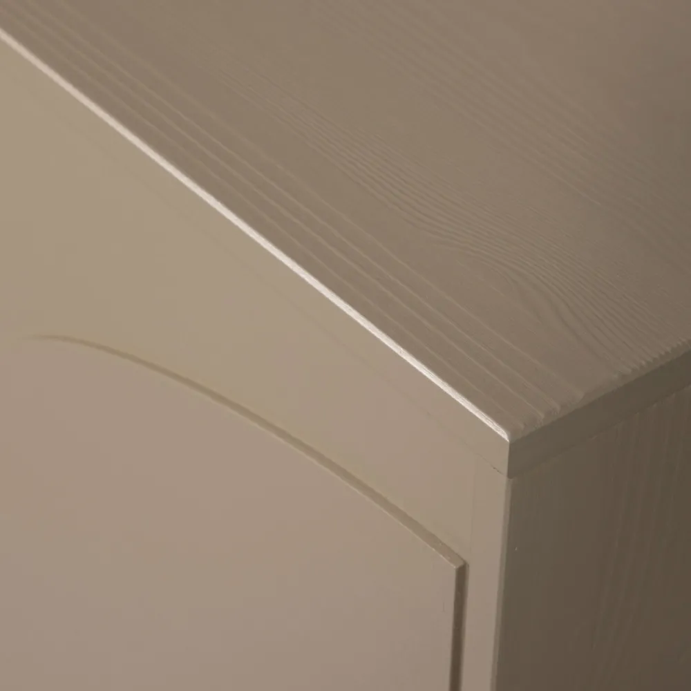 Woood CADIZ Buffet haut 2 portes en bois H135cm