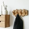House Nordic CALTRA Porte-manteaux en bois L40cm