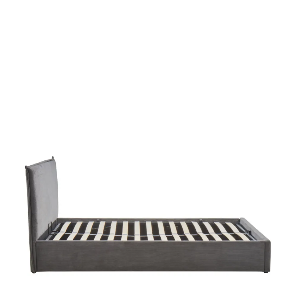 Drawer CAMA Lit coffre en velours côtelé 140x190cm
